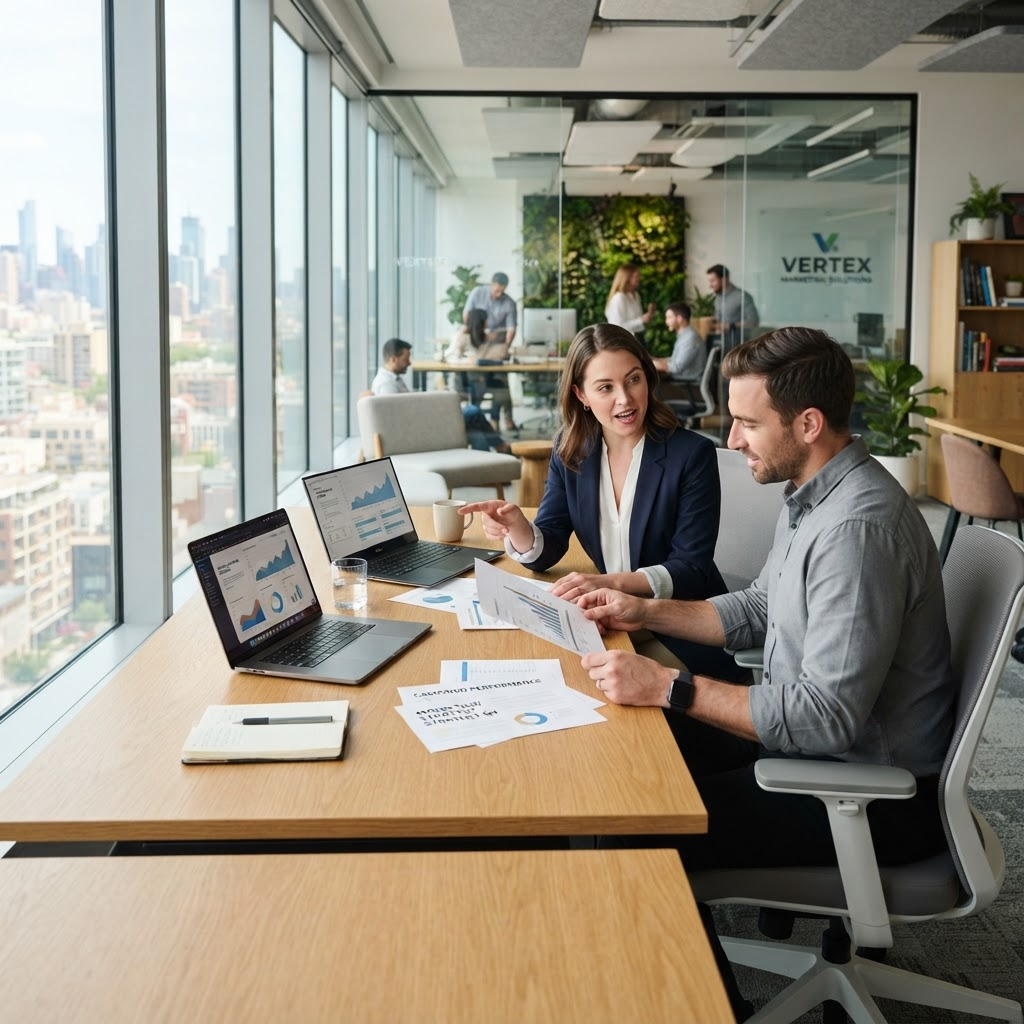 Business meeting and campaign discussion