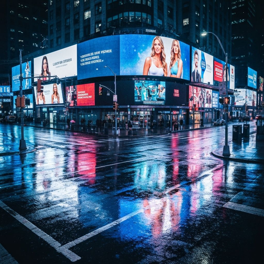 Billboard advertising